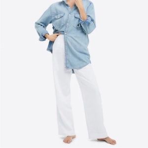 Draper James Linen Cotton Pants Sz Medium